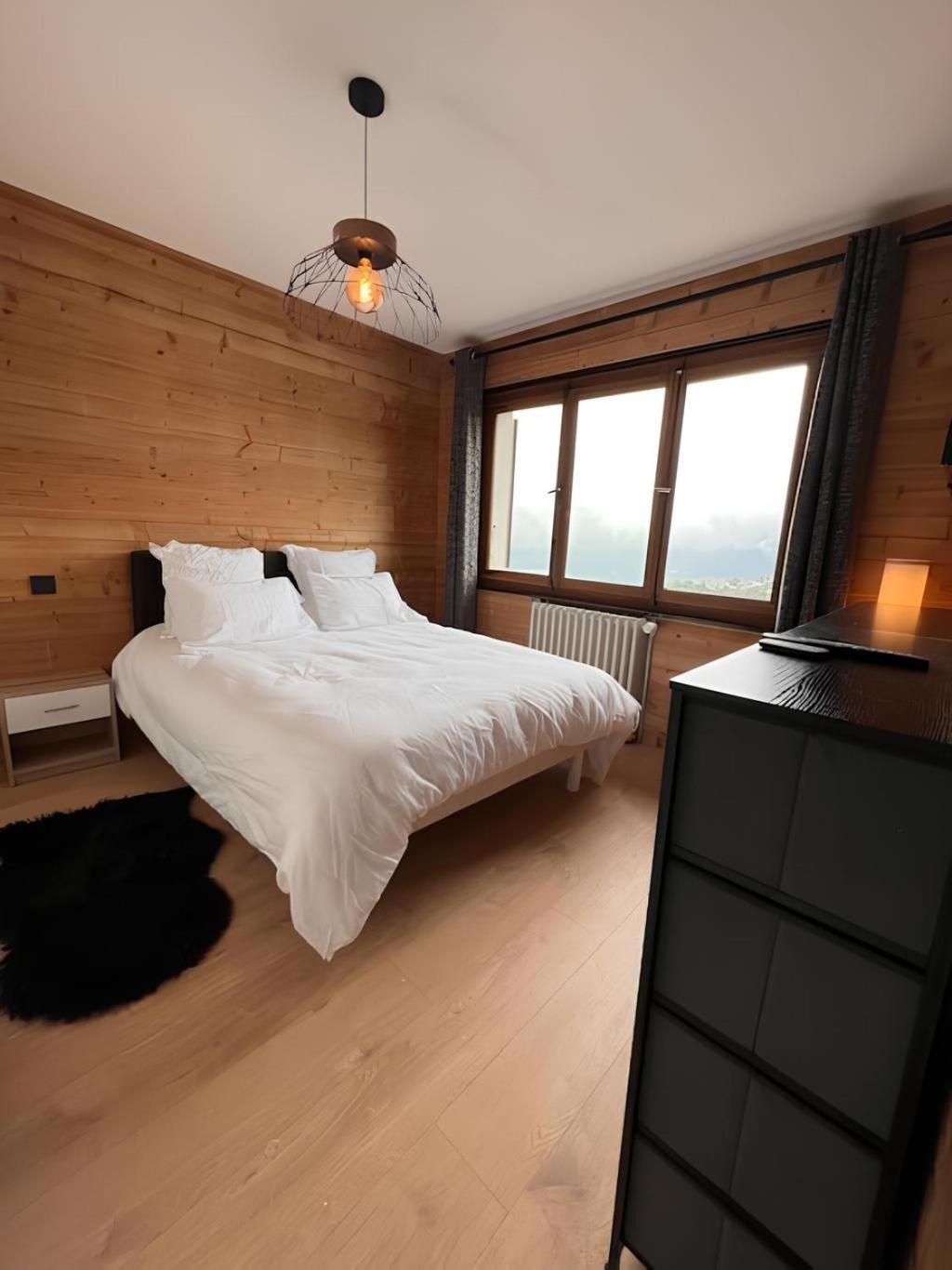 Vue Mont Blanc, Ski Et Village Combloux Exterior photo